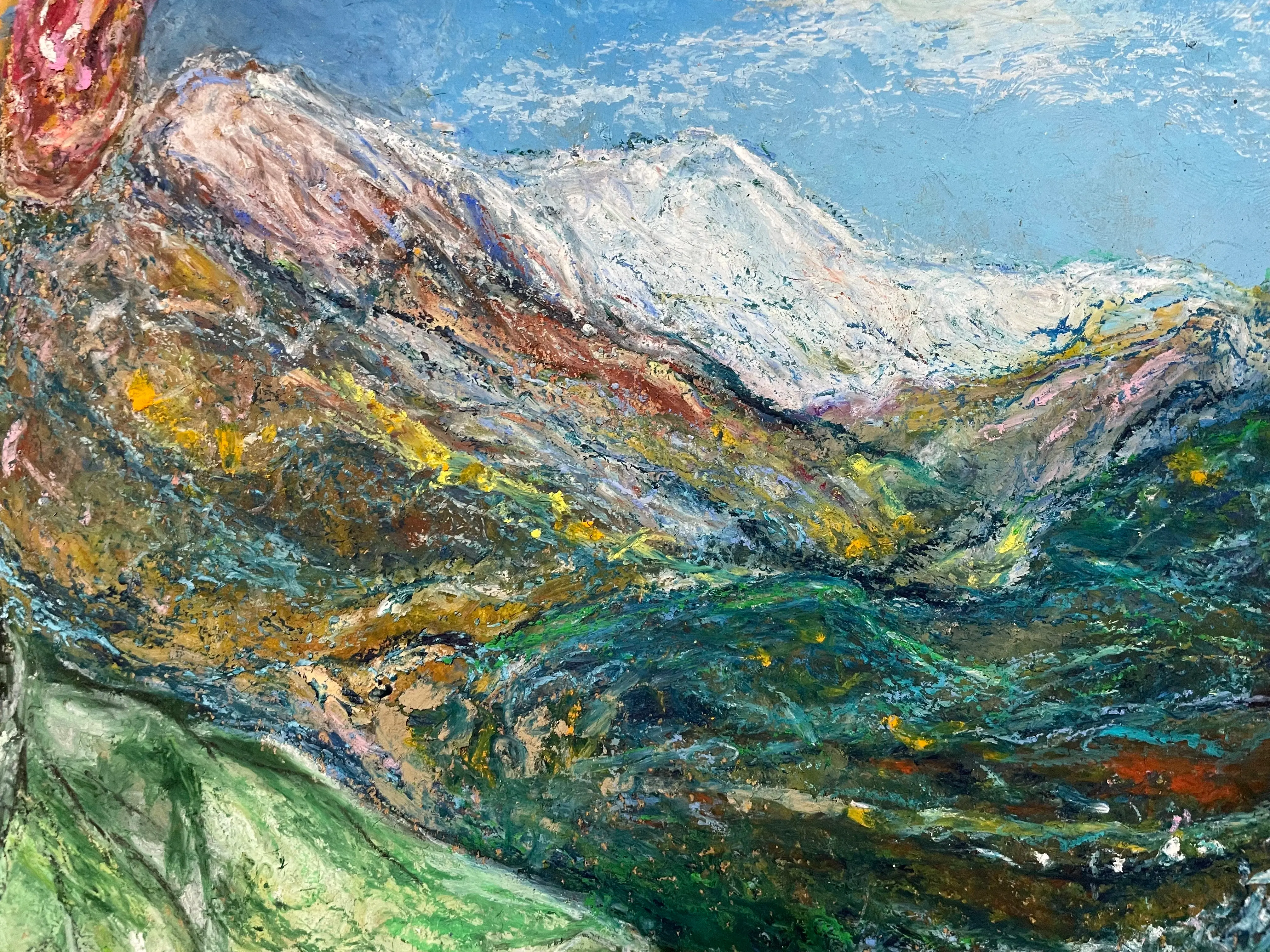 Oil pastels