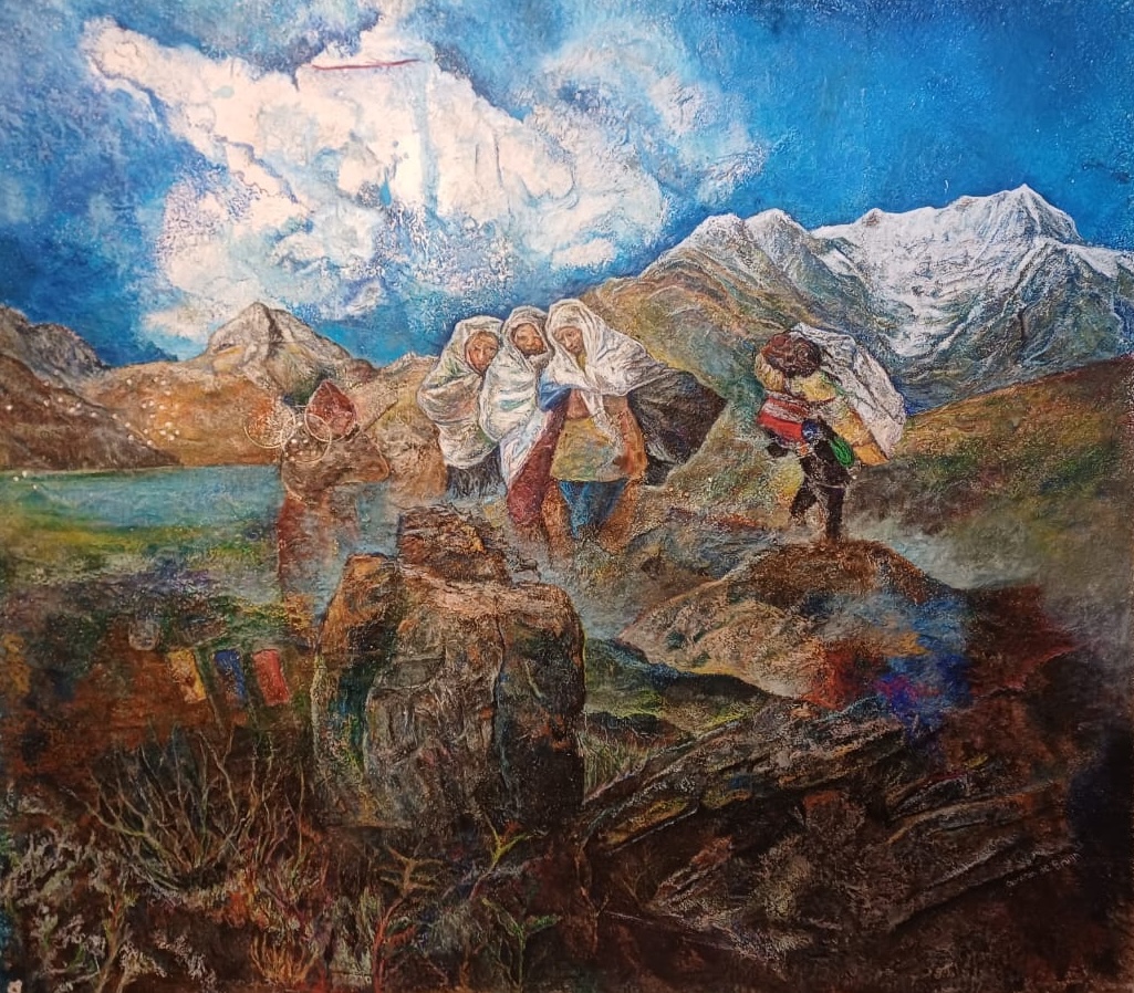Seized at ice lake